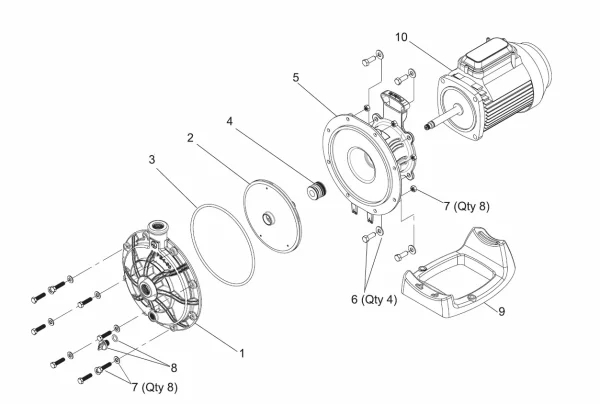 MOTOR-PB4-50 BOOSTER 1500W